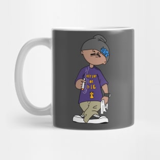 Hip Hop Old School Character Mug